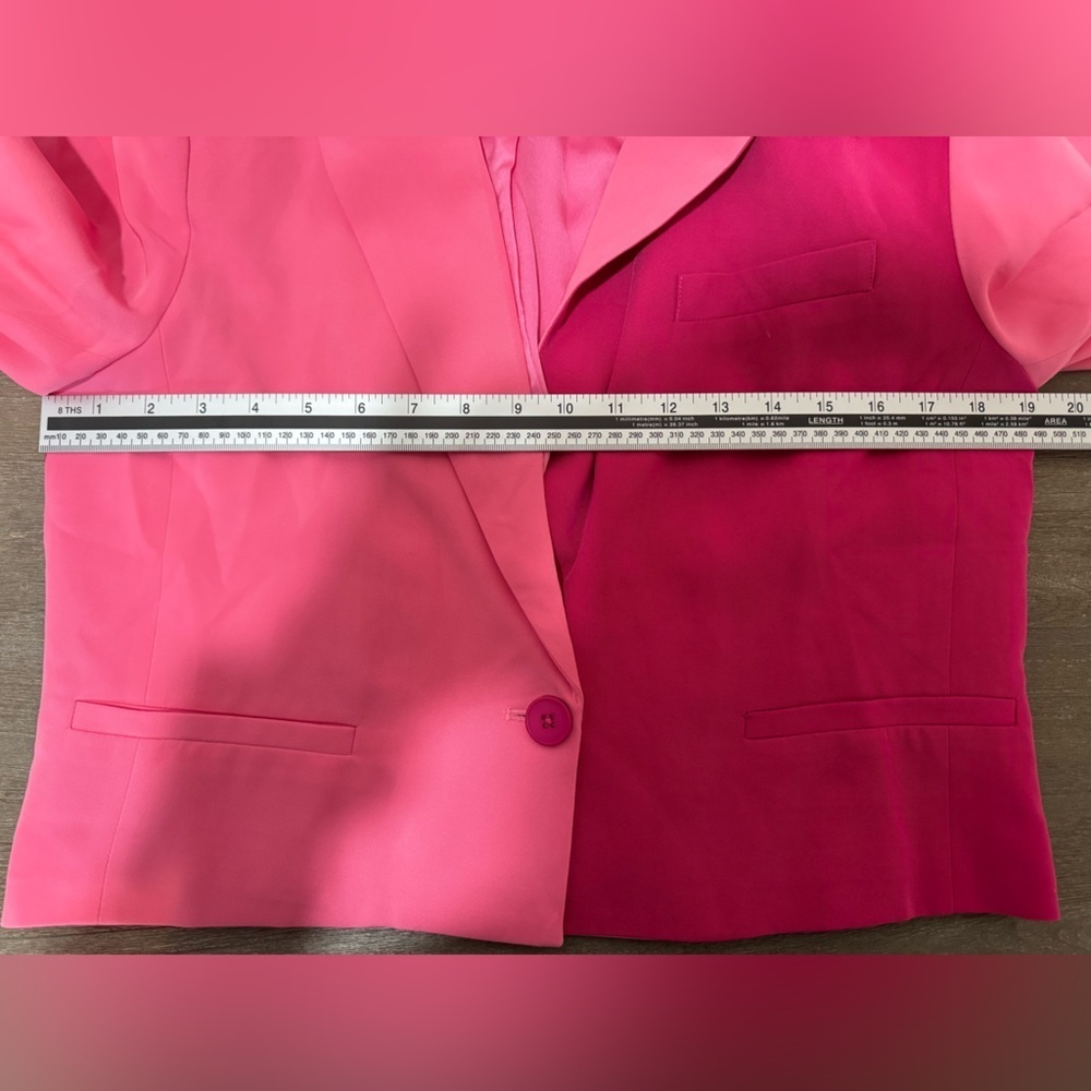 Endless Rose Two-Tone Pink Cropped Blazer and Matching Skort - Picture 6 of 16